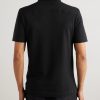 Leather-Trimmed Cotton-Piqué Polo Shirt - BK Leather-Trimmed Cotton-Piqué Polo Shirt - BK