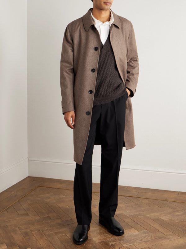 Belted Oasi Cashmere Coat - OU Belted Oasi Cashmere Coat - OU