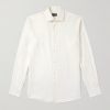Cotton and Cashmere-Blend Twill Shirt Cotton and Cashmere-Blend Twill Shirt