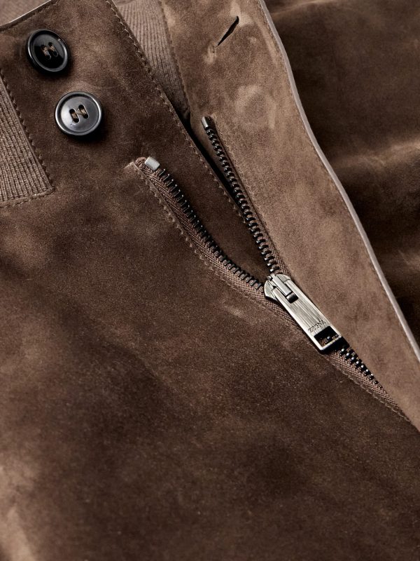 Suede Blouson Jacket - CU Suede Blouson Jacket - CU