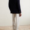 Double-Breasted Cashmere Blazer - BK Double-Breasted Cashmere Blazer - BK