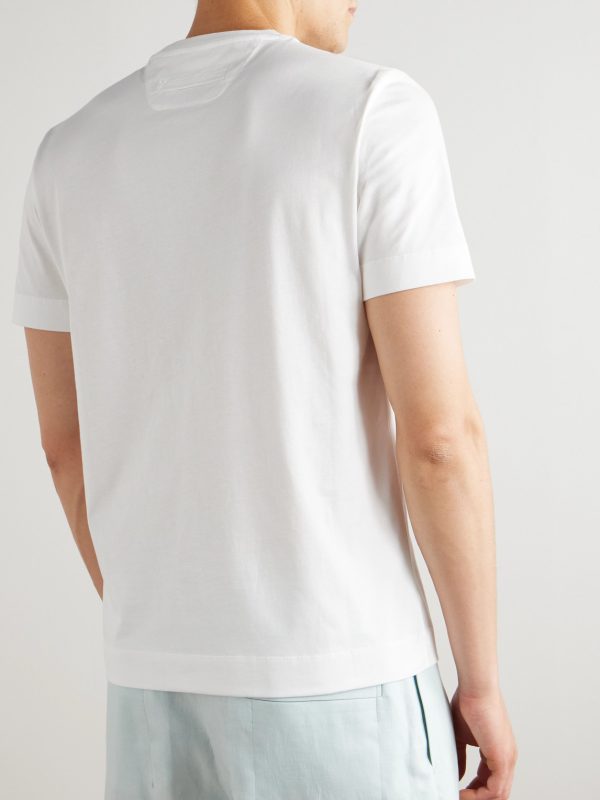 Cotton-Jersey T-Shirt - BK