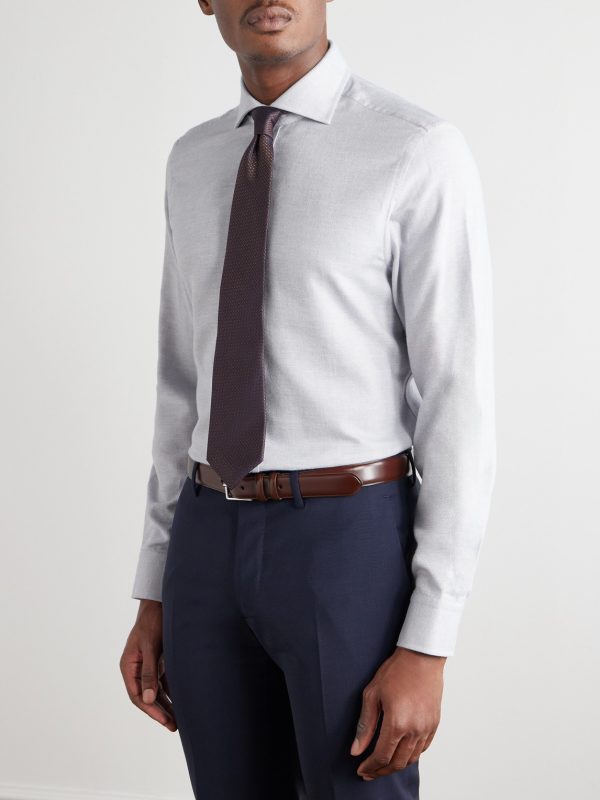 Brushed-Cotton Shirt - FR Brushed-Cotton Shirt - FR