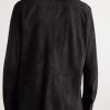 Barron Suede Overshirt - BK