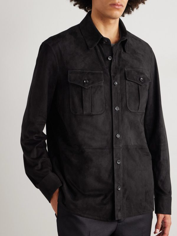 Barron Suede Overshirt - FR