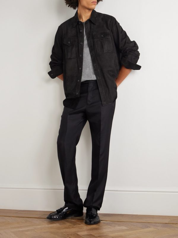 Barron Suede Overshirt - OU