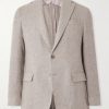 Hadley Slim-Fit Basketweave Cashmere Blazer Hadley Slim-Fit Basketweave Cashmere Blazer