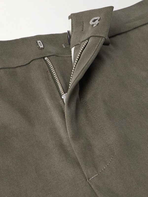 Jarno Austin Straight-Leg Stretch-Cotton Twill Trousers - E1 Jarno Austin Straight-Leg Stretch-Cotton Twill Trousers - E1