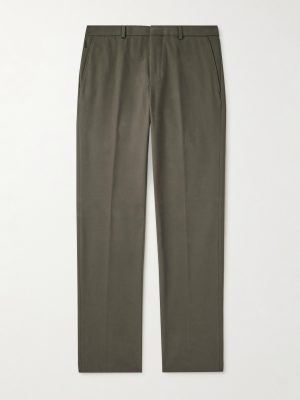 Jarno Austin Straight-Leg Stretch-Cotton Twill Trousers