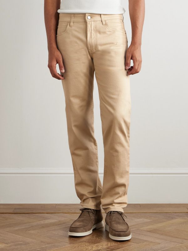 Quarona Slim-Fit Straight-Leg Jeans - FR Quarona Slim-Fit Straight-Leg Jeans - FR