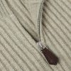 Plane Tree Ribbed Cashmere Half-Zip Sweater - CU Plane Tree Ribbed Cashmere Half-Zip Sweater - CU