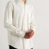 André Striped Wool and Silk-Blend Shirt - FR