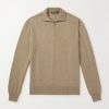 Slim-Fit Baby Cashmere Half-Zip Sweater Slim-Fit Baby Cashmere Half-Zip Sweater