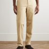 Carlo Hyannis Tapered Cotton-Blend Trousers - FR Carlo Hyannis Tapered Cotton-Blend Trousers - FR