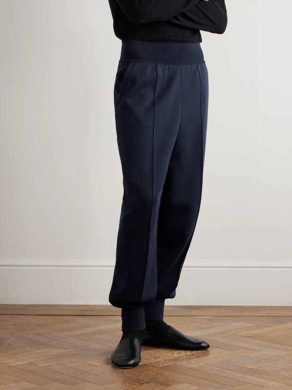 Tapered Cotton-Jersey Sweatpants - FR Tapered Cotton-Jersey Sweatpants - FR