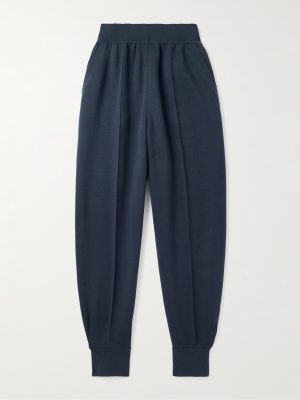 Tapered Cotton-Jersey Sweatpants