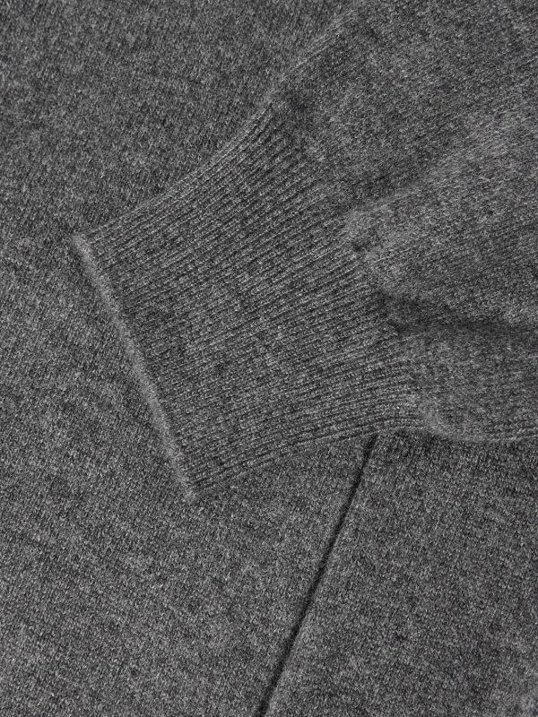 Cashmere Zip-Up Sweater - E1
