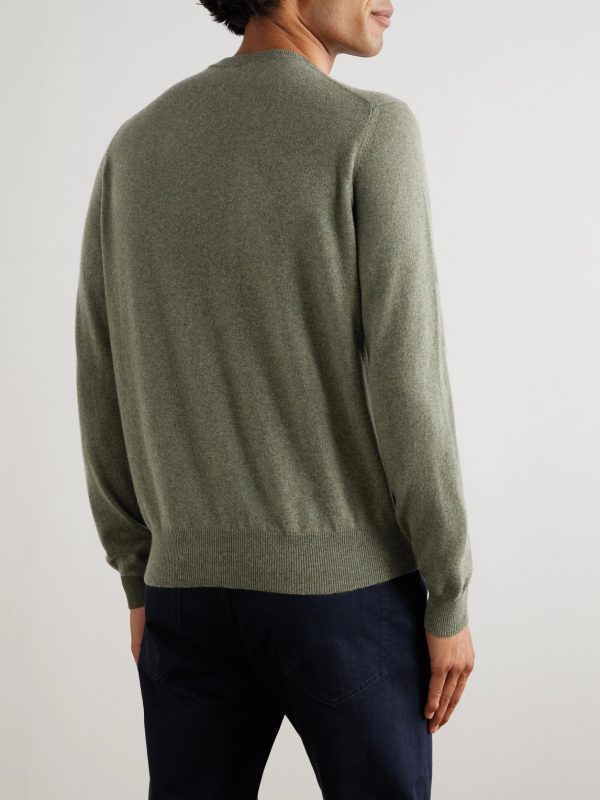 Slim-Fit Baby Cashmere Sweater - BK Slim-Fit Baby Cashmere Sweater - BK