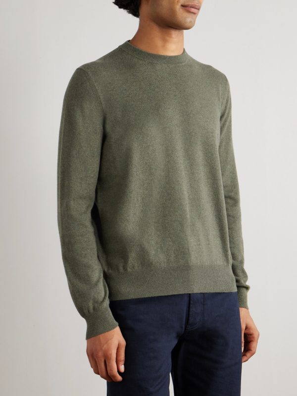 Slim-Fit Baby Cashmere Sweater - FR Slim-Fit Baby Cashmere Sweater - FR