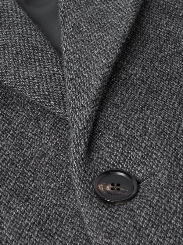 John Cashmere and Linen-Blend Coat - CU John Cashmere and Linen-Blend Coat - CU
