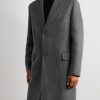 John Cashmere and Linen-Blend Coat - FR John Cashmere and Linen-Blend Coat - FR