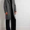 John Cashmere and Linen-Blend Coat - OU John Cashmere and Linen-Blend Coat - OU