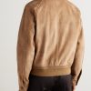 Novak Suede Bomber Jacket - BK Novak Suede Bomber Jacket - BK