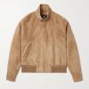 Novak Suede Bomber Jacket Novak Suede Bomber Jacket