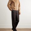 Novak Suede Bomber Jacket - OU Novak Suede Bomber Jacket - OU