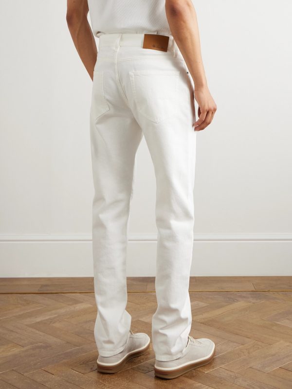 Quarona Slim-Fit Straight-Leg Jeans - BK Quarona Slim-Fit Straight-Leg Jeans - BK