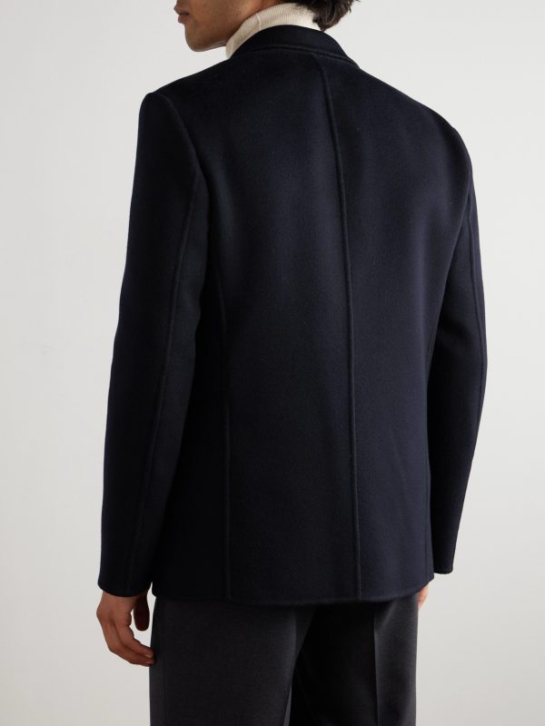 Paolo Double-Faced Baby Cashmere Blazer - BK
