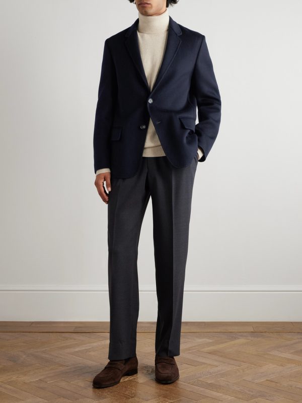 Paolo Double-Faced Baby Cashmere Blazer - OU