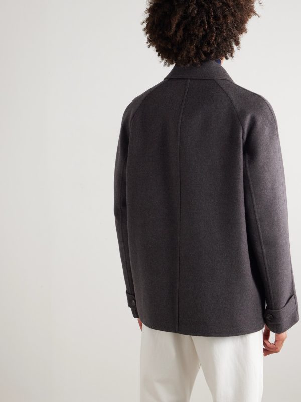 Narvik Oversized Cashmere Coat - BK