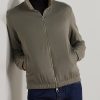 Reversible Windmate® Storm System® Nylon and Cashmere Blouson Jacket - E2 Reversible Windmate® Storm System® Nylon and Cashmere Blouson Jacket - E2