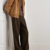 Hubert Pleated Wool and Cashmere-Blend Wide-Leg Trousers - OU Hubert Pleated Wool and Cashmere-Blend Wide-Leg Trousers - OU
