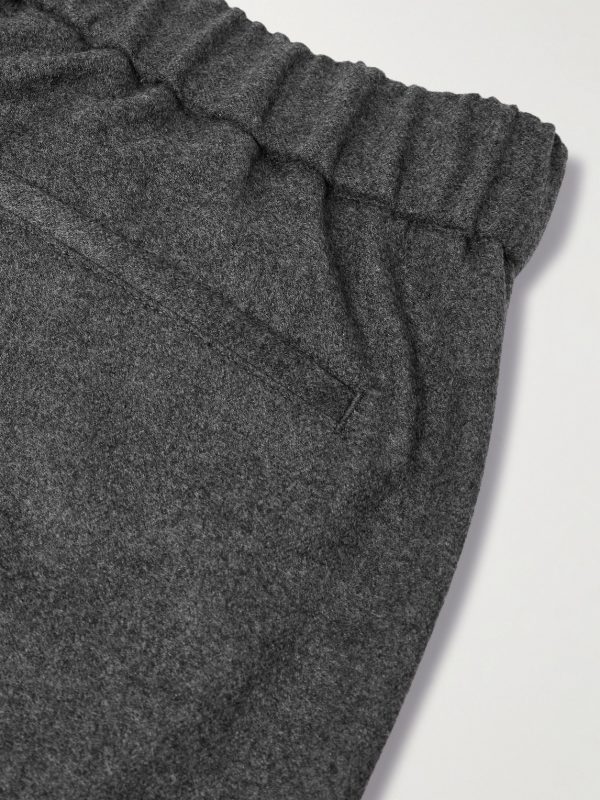 Leisure City Slim-Fit Virgin Wool and Cashmere-Blend Trousers - CU Leisure City Slim-Fit Virgin Wool and Cashmere-Blend Trousers - CU