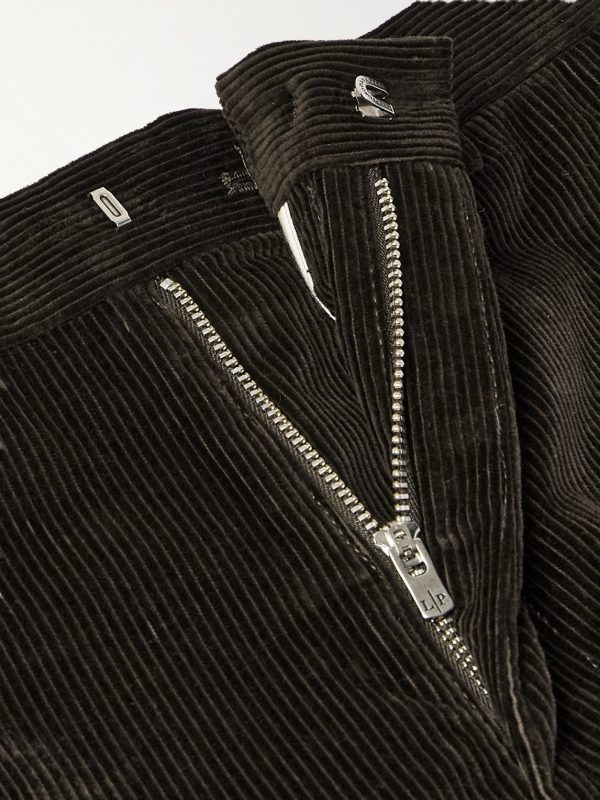 Jarno Hamptons Straight-Leg Cotton-Corduroy Trousers - E1 Jarno Hamptons Straight-Leg Cotton-Corduroy Trousers - E1