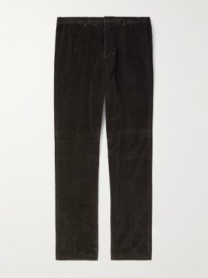 Jarno Hamptons Straight-Leg Cotton-Corduroy Trousers