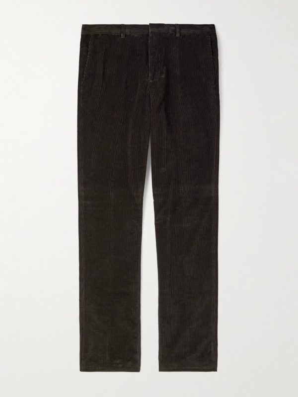 Jarno Hamptons Straight-Leg Cotton-Corduroy Trousers Jarno Hamptons Straight-Leg Cotton-Corduroy Trousers
