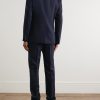 International Pinstriped Virgin Wool Suit - BK International Pinstriped Virgin Wool Suit - BK