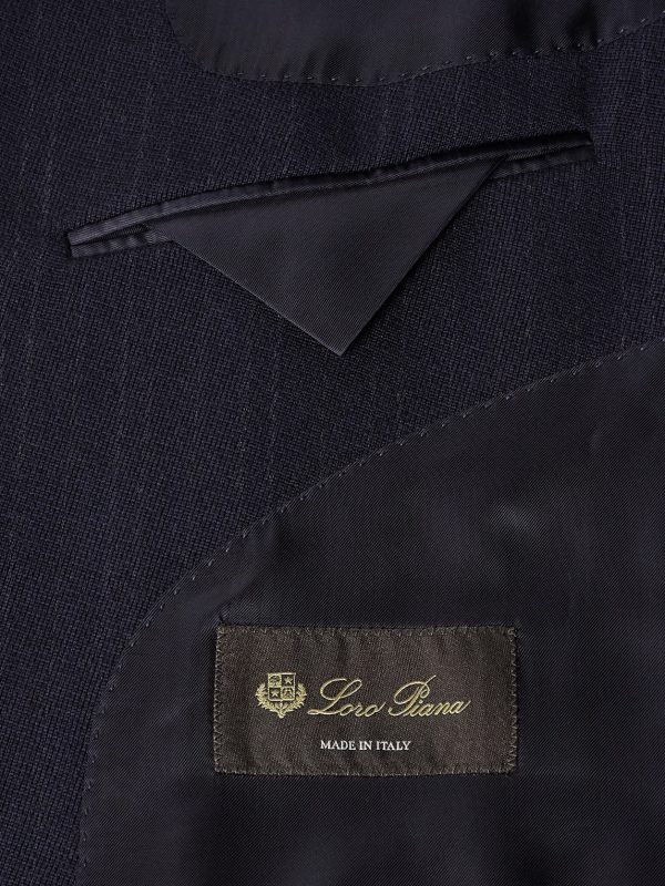 International Pinstriped Virgin Wool Suit - E1 International Pinstriped Virgin Wool Suit - E1