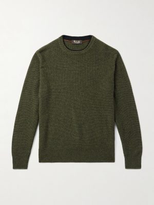 Varallo Honeycomb-Knit Baby Cashmere Sweater