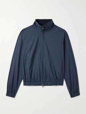 Reversible Windmate® Storm System® Nylon and Cashmere Blouson Jacket Reversible Windmate® Storm System® Nylon and Cashmere Blouson Jacket