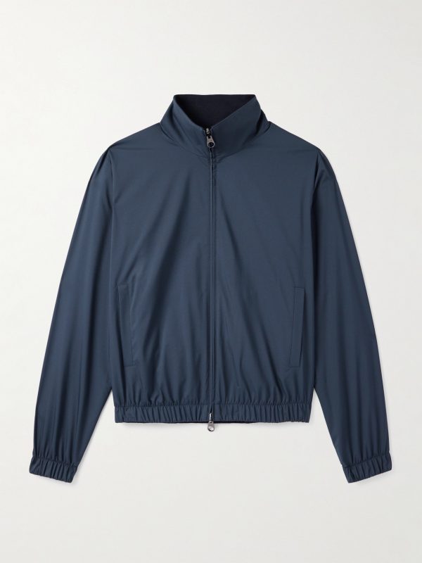 Reversible Windmate® Storm System® Nylon and Cashmere Blouson Jacket