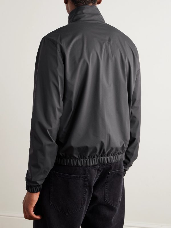 Reversible Windmate® Storm System® Nylon and Cashmere Blouson Jacket - BK