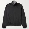 Reversible Windmate® Storm System® Nylon and Cashmere Blouson Jacket