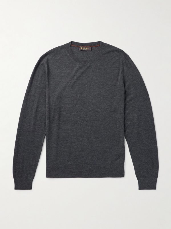 Sottile Slim-Fit Wool, Silk and Cashmere-Blend Sweater Sottile Slim-Fit Wool, Silk and Cashmere-Blend Sweater
