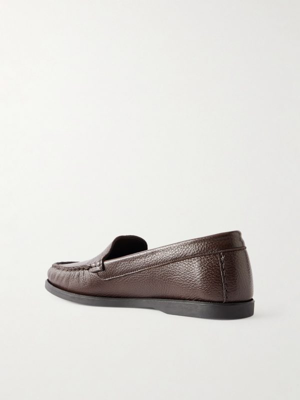 City Full-Grain Leather Loafers - BK City Full-Grain Leather Loafers - BK
