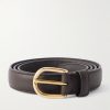 Cardon 2.5cm Full-Grain Leather Belt Cardon 2.5cm Full-Grain Leather Belt