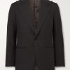 Wool-Blend Suit Jacket